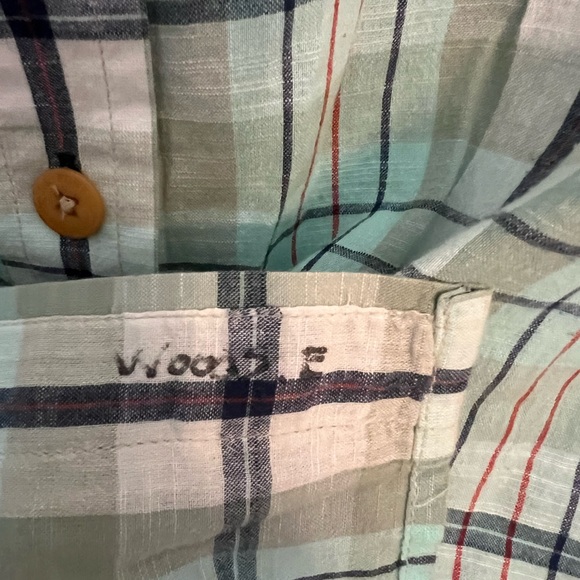 J L POWELL MEN’S SHIRT LONG SLEEVE COTTON BUTTON DOWN SHIRT SIZE MEDIUM - Picture 12 of 15